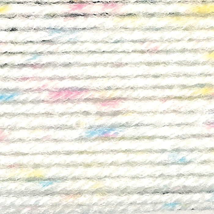 Baby Soft 293 Twinkle Print. Acrylic and nylon from Lion Brand Yarns.